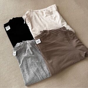 BUNDLE Outdoor Voices Everyday Long Sleeve Tee T-Shirt Small